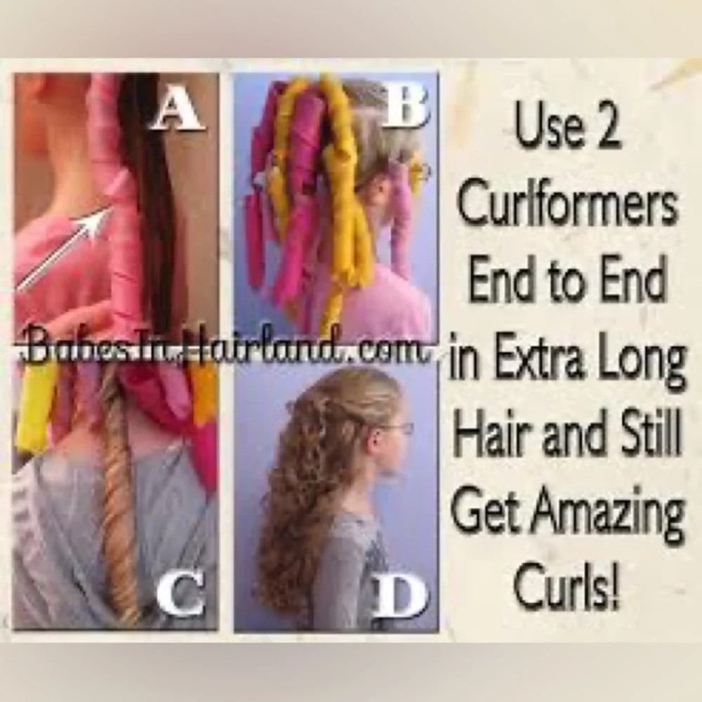 PRICE ⬇️ 50 Heatless Spiral Curlers Set LIKE NEW! - Picture 14 of 16